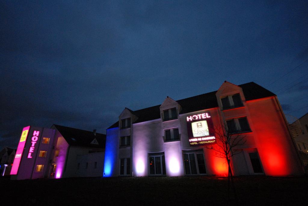 Logis Hotel L'Oree De Chartres - Barjouville Exteriör bild